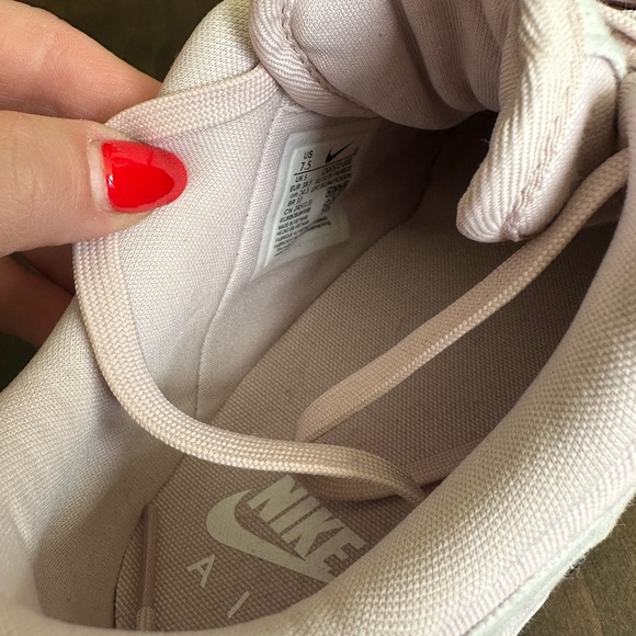 Women’s Pink Air Force 1 "07 LX "Stitched Canvas - Silt Red" sneakers - Picture 8 of 9